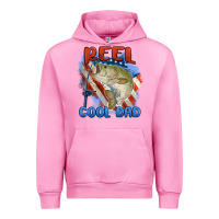 Fuchsia Pink reel cool dad Urban Hoodie - MaliasSmallBusiness