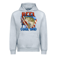 Heather Grey reel cool dad Urban Hoodie - MaliasSmallBusiness