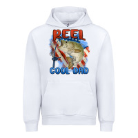 White reel cool dad Urban Hoodie - MaliasSmallBusiness