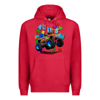 Cardinal monster truck autism Premium Hoodie - Zillion Design Studio