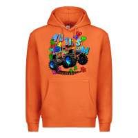 Carrot monster truck autism Premium Hoodie - Zillion Design Studio