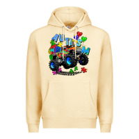 Pina Colada monster truck autism Premium Hoodie - Zillion Design Studio
