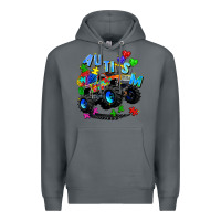 Rock monster truck autism Premium Hoodie - Zillion Design Studio