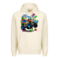 Tofu monster truck autism Premium Hoodie - Zillion Design Studio