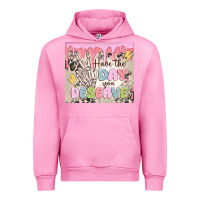 Fuchsia Pink have the day you deserve Urban Hoodie - MaliasSmallBusiness