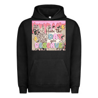 Pigment Black have the day you deserve Urban Hoodie - MaliasSmallBusiness