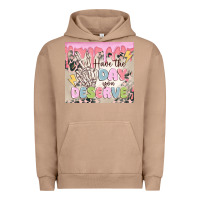 Pigment Burro have the day you deserve Urban Hoodie - MaliasSmallBusiness