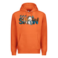 Carrot Let It Snow Snowman Premium Hoodie - RanaPortraitStore