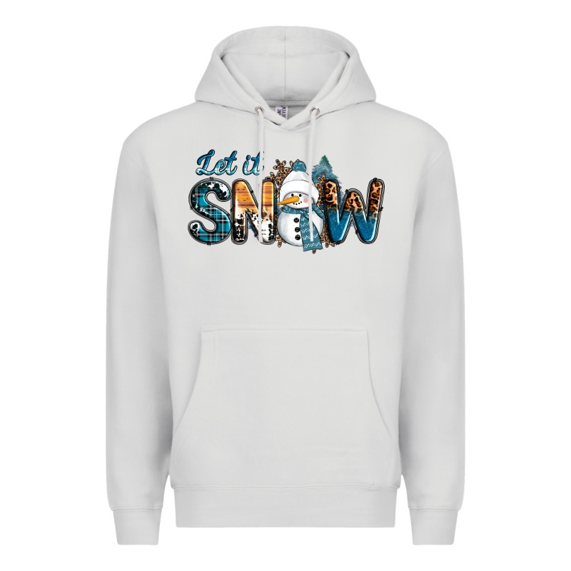 Let It Snow Snowman Premium Hoodie by RanaPortraitStore | Teevron