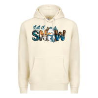 Sandshell Let It Snow Snowman Premium Hoodie - RanaPortraitStore