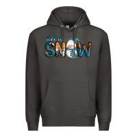 Smoke Let It Snow Snowman Premium Hoodie - RanaPortraitStore
