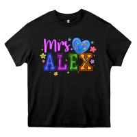 Black mrs Heavy Core Tee - CowhideDigitalArt