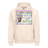 Sandshell fueled by iced coffee and anxiety Urban Hoodie - MaliasSmallBusiness
