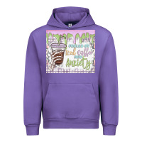 Tulip fueled by iced coffee and anxiety Urban Hoodie - MaliasSmallBusiness