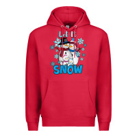 Cardinal Let It Snow Premium Hoodie - RanaPortraitStore
