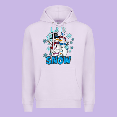 Premium Hoodie Let It Snow