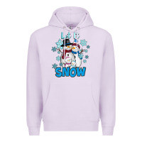 Lilac Let It Snow Premium Hoodie - RanaPortraitStore