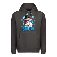 Smoke Let It Snow Premium Hoodie - RanaPortraitStore