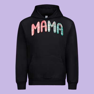 Urban Hoodie mama christmas plaid