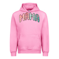 Fuchsia Pink mama christmas plaid Urban Hoodie - MaliasSmallBusiness
