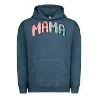 Pigment Midnight Navy mama christmas plaid Urban Hoodie - MaliasSmallBusiness