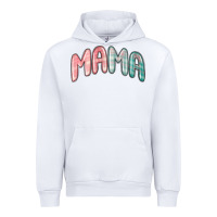 White mama christmas plaid Urban Hoodie - MaliasSmallBusiness
