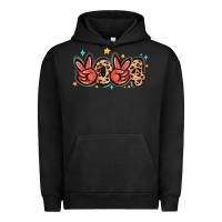 Pigment Black 2024 stars and leopard Urban Hoodie - MaliasSmallBusiness