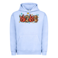 Pigment Grape Ice 2024 stars and leopard Urban Hoodie - MaliasSmallBusiness