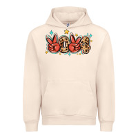 Sandshell 2024 stars and leopard Urban Hoodie - MaliasSmallBusiness
