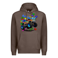 Coffee monster truck au some Premium Hoodie - Zillion Design Studio