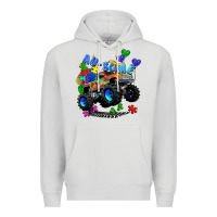 Dove Grey monster truck au some Premium Hoodie - Zillion Design Studio