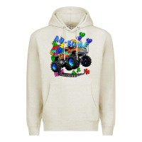 Oatmeal Heather monster truck au some Premium Hoodie - Zillion Design Studio