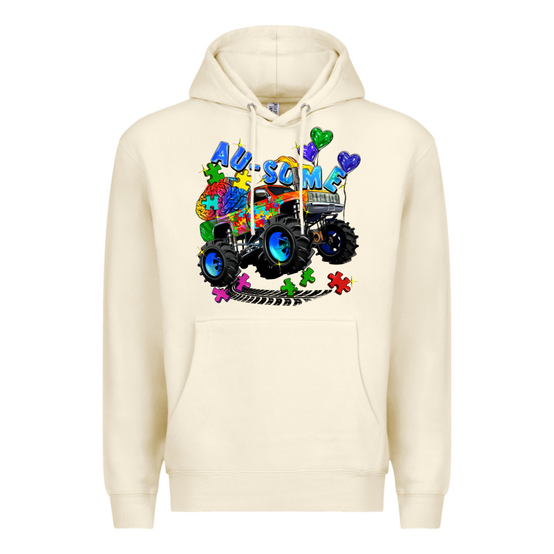 Monster Truck Au Some Premium Hoodie by Zillion Design Studio | Teevron
