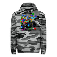 Slate Camo monster truck au some Premium Hoodie - Zillion Design Studio