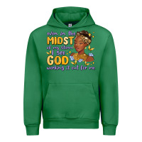 Emerald even in the midst of my storm i see god working it Urban Hoodie - MaliasSmallBusiness