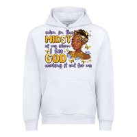 White even in the midst of my storm i see god working it Urban Hoodie - MaliasSmallBusiness