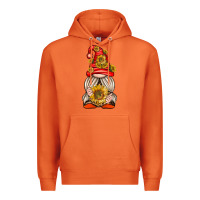 Carrot western gnome with sunflowers Premium Hoodie - texasbilliewilder