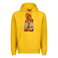 Lemon western gnome with sunflowers Premium Hoodie - texasbilliewilder