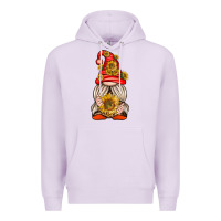 Lilac western gnome with sunflowers Premium Hoodie - texasbilliewilder