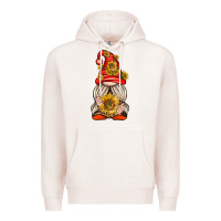 Pale Pink western gnome with sunflowers Premium Hoodie - texasbilliewilder