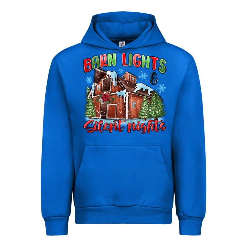 Barn Lights And Silent Nights Urban Hoodie by MaliasSmallBusiness | Teevron