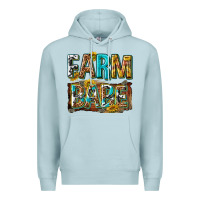 Blue Mist western farm babe Premium Hoodie - texasbilliewilder