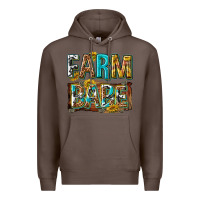 Coffee western farm babe Premium Hoodie - texasbilliewilder