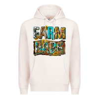 Pale Pink western farm babe Premium Hoodie - texasbilliewilder