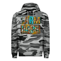 Slate Camo western farm babe Premium Hoodie - texasbilliewilder
