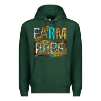 Sports Green western farm babe Premium Hoodie - texasbilliewilder