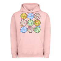 Pigment Salmon disco balls Urban Hoodie - MaliasSmallBusiness