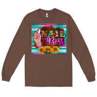 Chestnut nail boss tumbler Long Sleeve Tee - BarkalooDesign