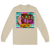 Mushroom nail boss tumbler Long Sleeve Tee - BarkalooDesign