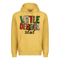 Antique Gold Little debbie slut Christmas Premium Hoodie - RanaPortraitStore